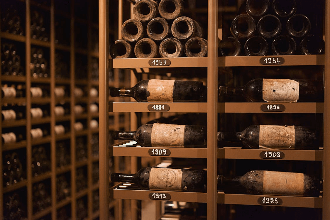 A wine cellar