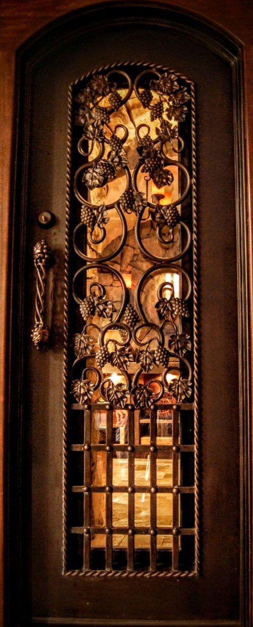 A metal door