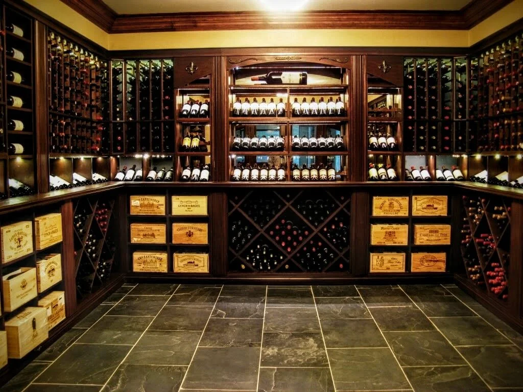 Baroque Design luxury wine cellar
