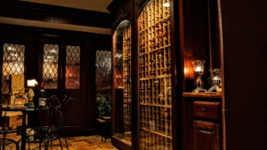 custom wine tasting room