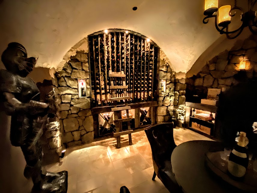 A wine cellar