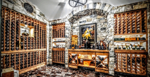 A wine cellar