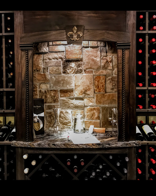 the wine cellar